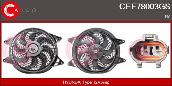 Casco CEF78003GS - Elettromotore, Ventola radiatore www.autoricambi360.it