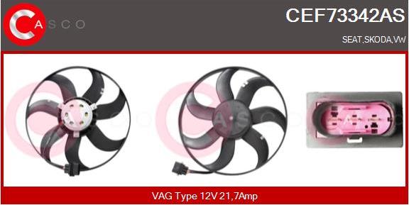 Casco CEF73342AS - Ventola, Raffreddamento motore www.autoricambi360.it