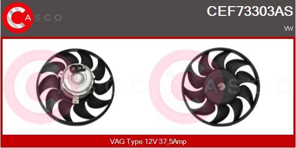 Casco CEF73303AS - Ventola, Raffreddamento motore www.autoricambi360.it