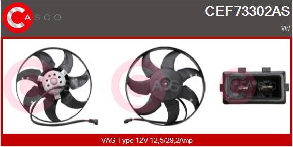 Casco CEF73302AS - Ventola, Raffreddamento motore www.autoricambi360.it