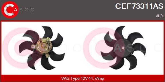 Casco CEF73311AS - Ventola, Raffreddamento motore www.autoricambi360.it