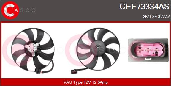 Casco CEF73334AS - Ventola, Raffreddamento motore www.autoricambi360.it