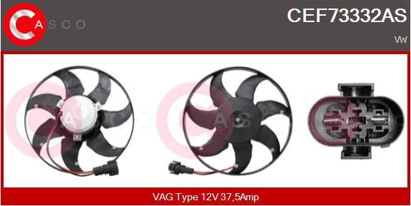 Casco CEF73332AS - Ventola, Raffreddamento motore www.autoricambi360.it
