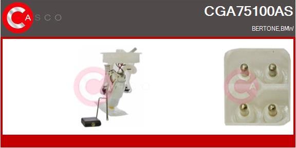 Casco CGA75100AS - Gruppo alimentazione carburante www.autoricambi360.it