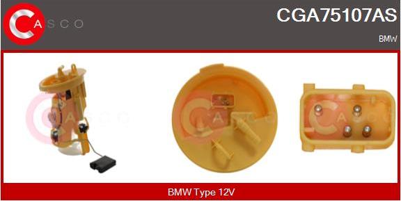 Casco CGA75107AS - Gruppo alimentazione carburante www.autoricambi360.it