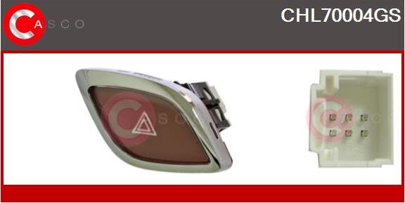 Casco CHL70004GS - Interruttore, Lampeggiatore d'emergenza www.autoricambi360.it