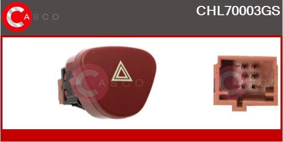 Casco CHL70003GS - Interruttore, Lampeggiatore d'emergenza www.autoricambi360.it