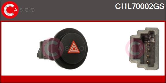 Casco CHL70002GS - Interruttore, Lampeggiatore d'emergenza www.autoricambi360.it