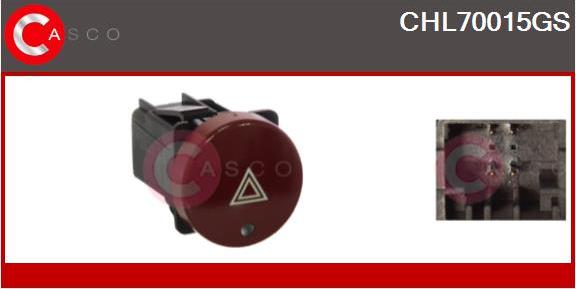 Casco CHL70015GS - Interruttore, Lampeggiatore d'emergenza www.autoricambi360.it