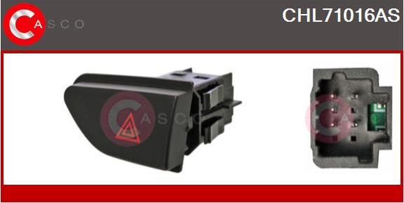 Casco CHL71016AS - Interruttore, Lampeggiatore d'emergenza www.autoricambi360.it