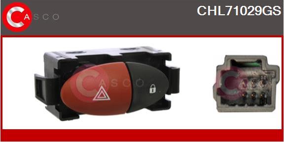 Casco CHL71029GS - Interruttore, Lampeggiatore d'emergenza www.autoricambi360.it
