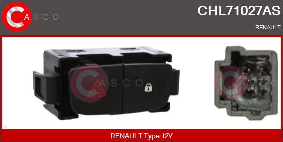 Casco CHL71027AS - Interruttore, Lampeggiatore d'emergenza www.autoricambi360.it
