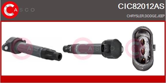 Casco CIC82012AS - Bobina d'accensione www.autoricambi360.it