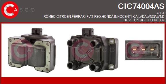 Casco CIC74004AS - Bobina d'accensione www.autoricambi360.it