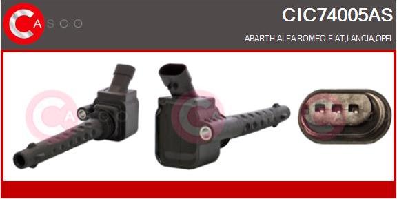 Casco CIC74005AS - Bobina d'accensione www.autoricambi360.it