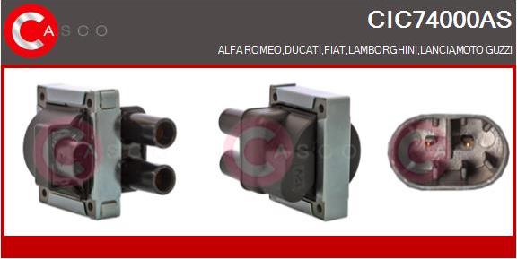 Casco CIC74000AS - Bobina d'accensione www.autoricambi360.it