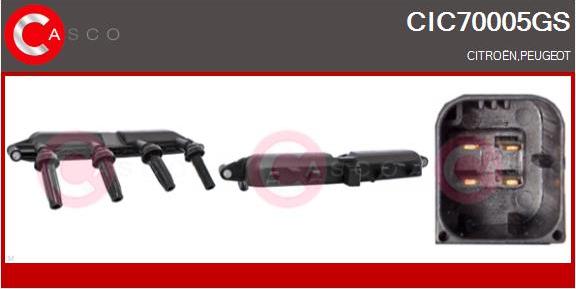 Casco CIC70005GS - Bobina d'accensione www.autoricambi360.it