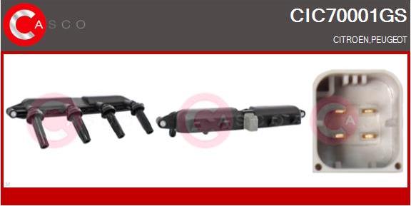 Casco CIC70001GS - Bobina d'accensione www.autoricambi360.it