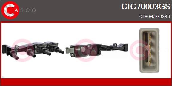Casco CIC70003GS - Bobina d'accensione www.autoricambi360.it