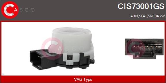 Casco CIS73001GS - Interruttore, Accensione / motorino d'avviamento www.autoricambi360.it