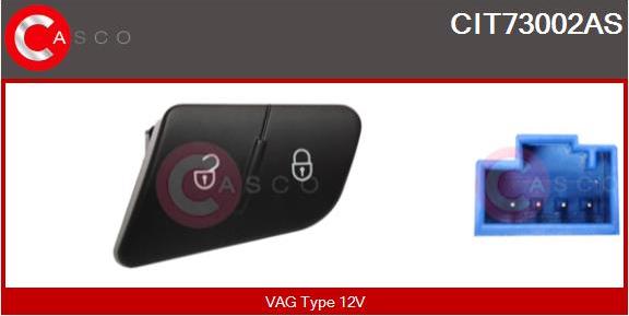 Casco CIT73002AS - Comando, Blocca porta www.autoricambi360.it