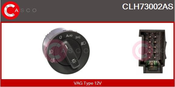 Casco CLH73002AS - Interruttore, Faro principale www.autoricambi360.it