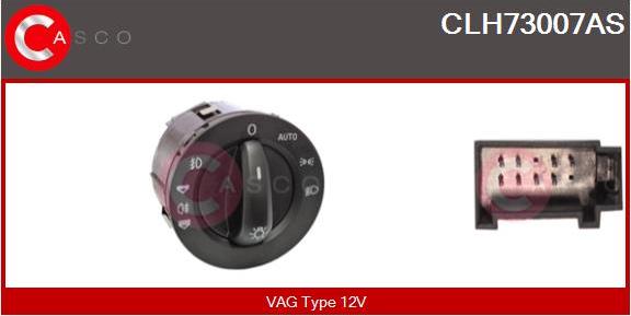 Casco CLH73007AS - Interruttore, Faro principale www.autoricambi360.it