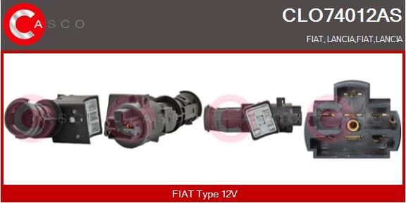 Casco CLO74012AS - Interruttore, Accensione / motorino d'avviamento www.autoricambi360.it