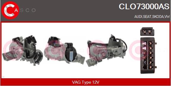 Casco CLO73000AS - Interruttore, Accensione / motorino d'avviamento www.autoricambi360.it