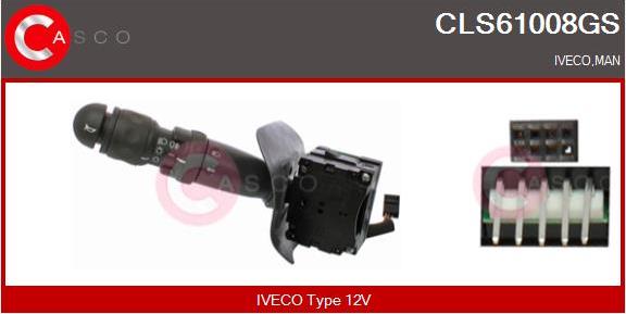 Casco CLS61008GS - Leva devio guida www.autoricambi360.it
