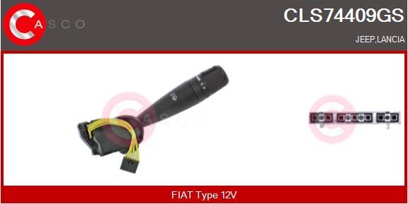 Casco CLS74409GS - Leva devio guida www.autoricambi360.it