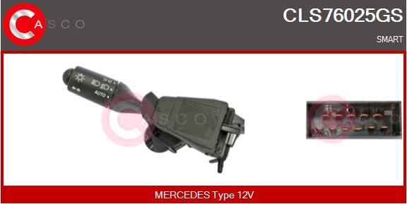 Casco CLS76025GS - Leva devio guida www.autoricambi360.it