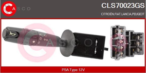 Casco CLS70023GS - Leva devio guida www.autoricambi360.it