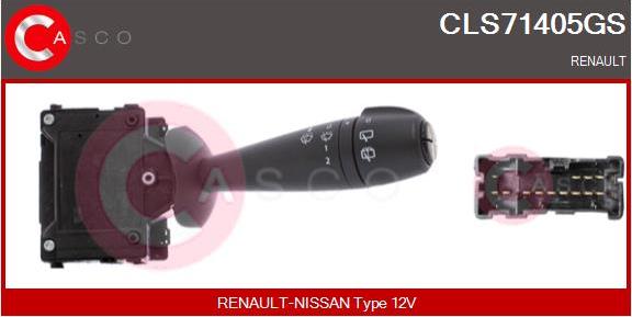 Casco CLS71405GS - Leva devio guida www.autoricambi360.it