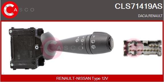 Casco CLS71419AS - Leva devio guida www.autoricambi360.it