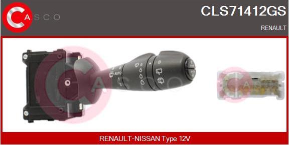 Casco CLS71412GS - Leva devio guida www.autoricambi360.it