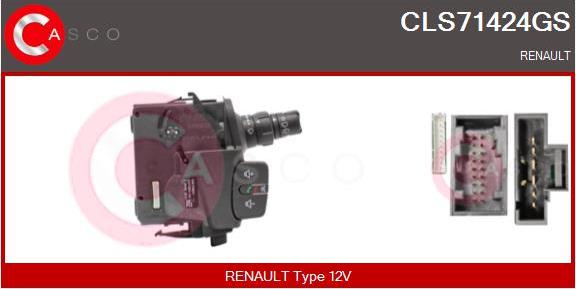 Casco CLS71424GS - Leva devio guida www.autoricambi360.it