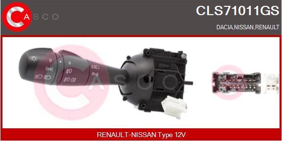 Casco CLS71011GS - Leva devio guida www.autoricambi360.it