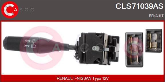 Casco CLS71039AS - Leva devio guida www.autoricambi360.it