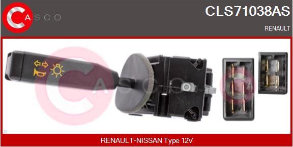 Casco CLS71038AS - Leva devio guida www.autoricambi360.it