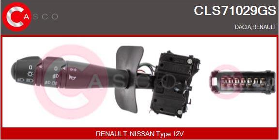 Casco CLS71029GS - Leva devio guida www.autoricambi360.it