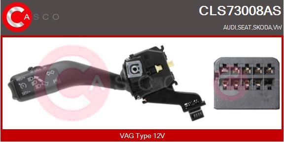 Casco CLS73008AS - Leva devio guida www.autoricambi360.it