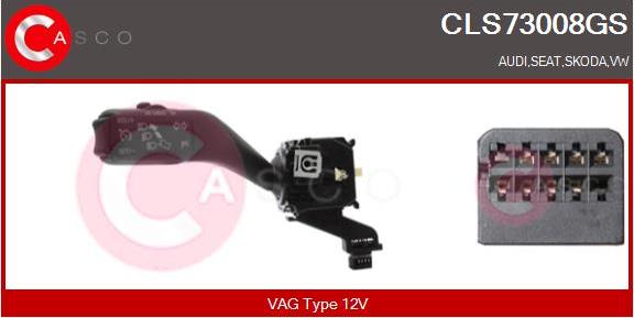 Casco CLS73008GS - Leva devio guida www.autoricambi360.it