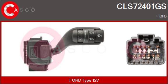 Casco CLS72401GS - Leva devio guida www.autoricambi360.it