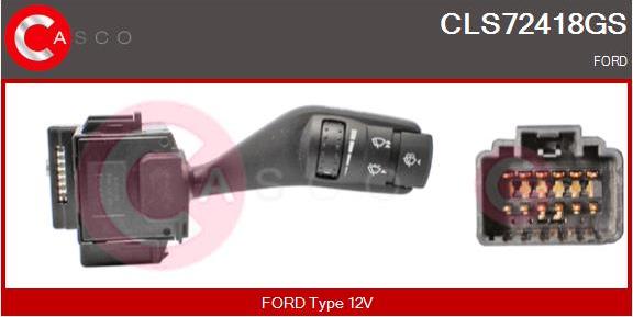 Casco CLS72418GS - Leva devio guida www.autoricambi360.it
