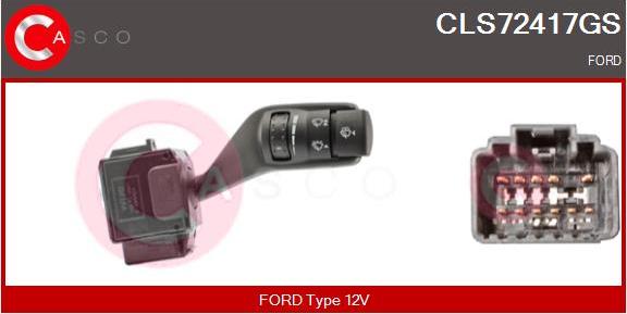 Casco CLS72417GS - Interruttore tergicristallo www.autoricambi360.it