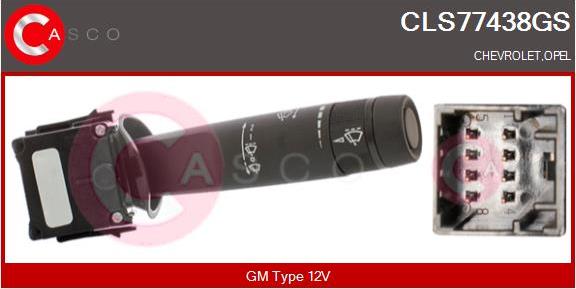 Casco CLS77438GS - Leva devio guida www.autoricambi360.it