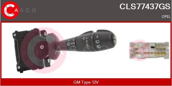 Casco CLS77437GS - Leva devio guida www.autoricambi360.it