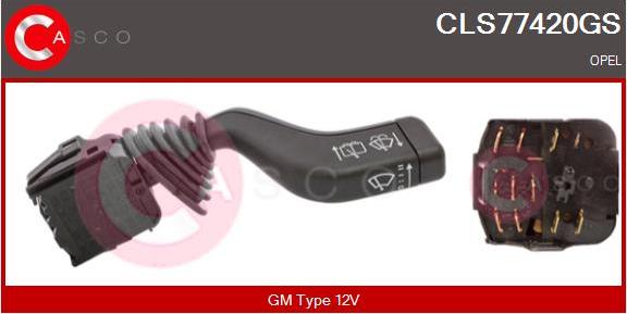 Casco CLS77420GS - Leva devio guida www.autoricambi360.it