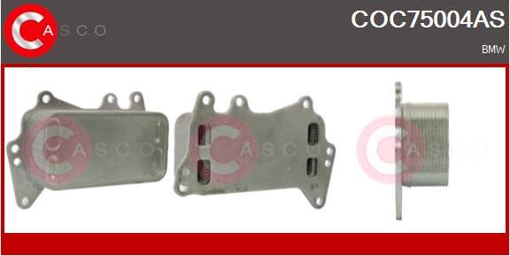 Casco COC75004AS - Radiatore olio, Olio motore www.autoricambi360.it